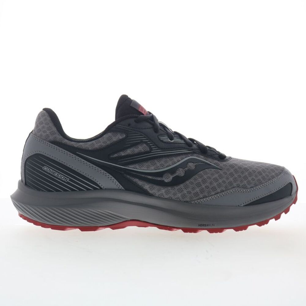 Saucony Mens Cohesion TR16 Trail Running Gray Shoes (NWT)